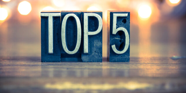 The,Word,Top,5,Written,In,Vintage,Metal,Letterpress,Type