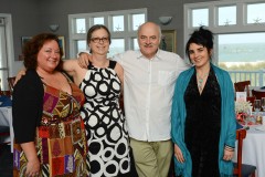 Amy Collins, Dana Whittle, Claude Methe, Denise Levac @ wedding 